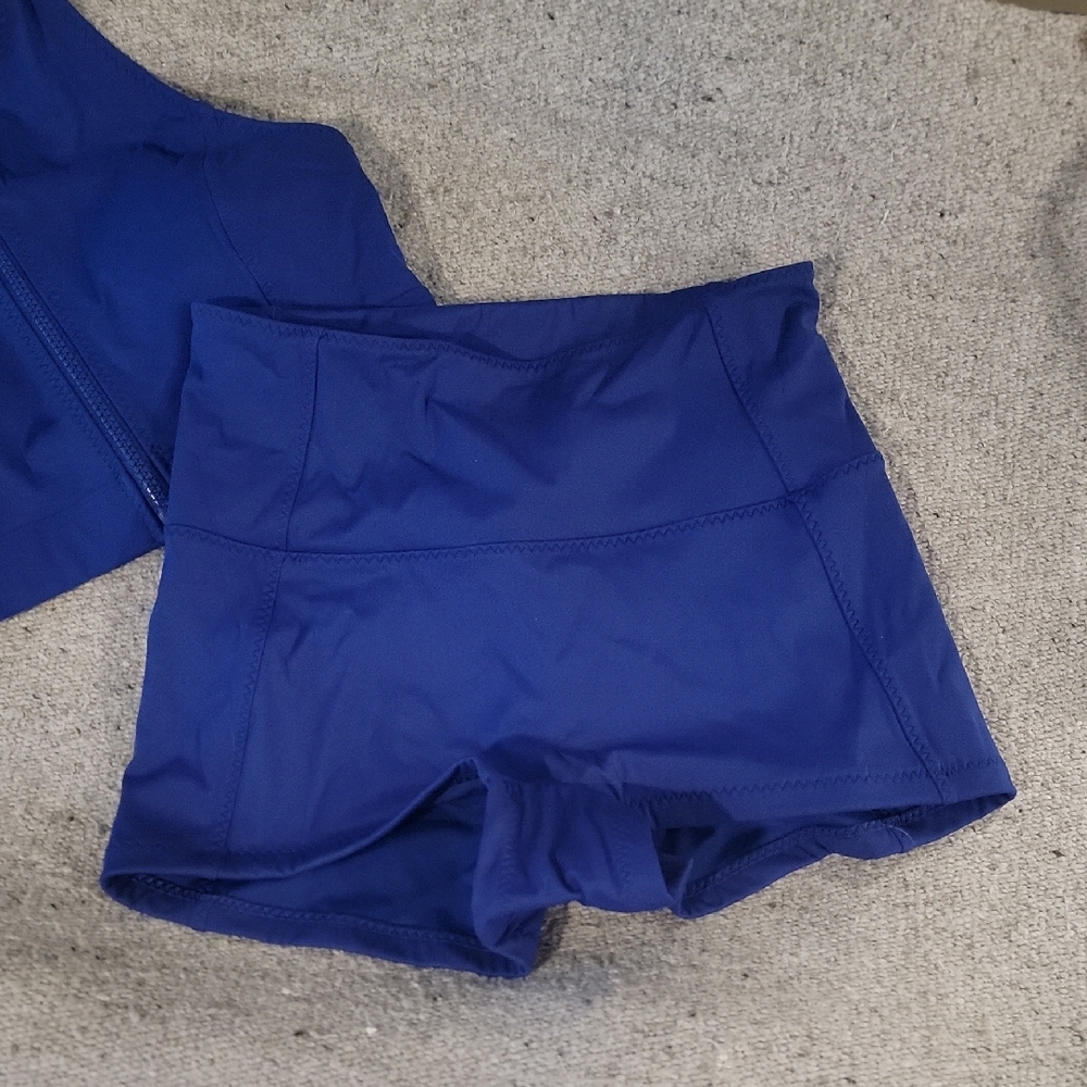 Fabletics High Tide Swim Shorts in Admiral Blue